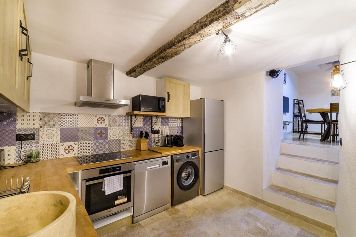 Charmant Appartement - Saint Paul De Vence Village Exteriör bild